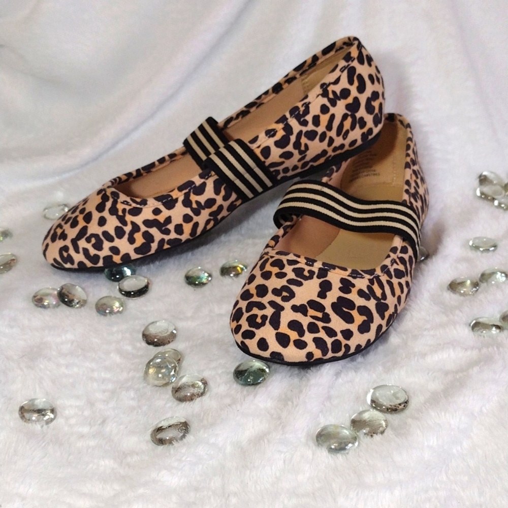 NWOT Nordstrom Leopard Ballet Flats